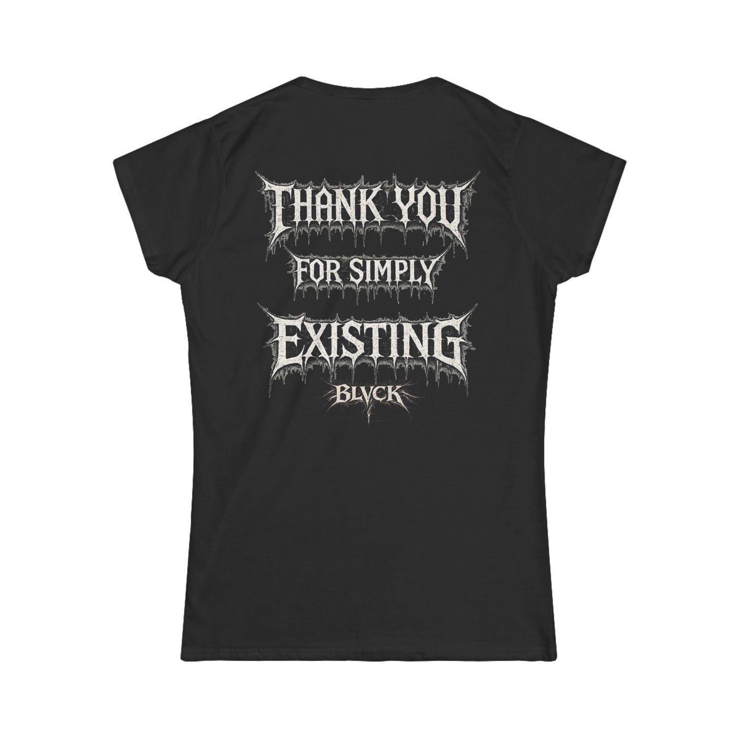 BLVCK // God Died Screaming - Women's Tee