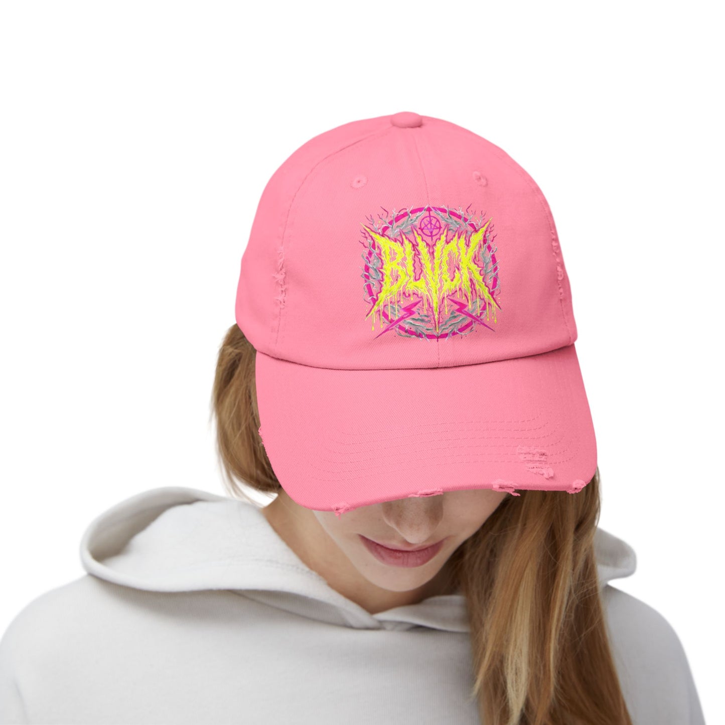 BLVCK Sigil // Distressed Cap
