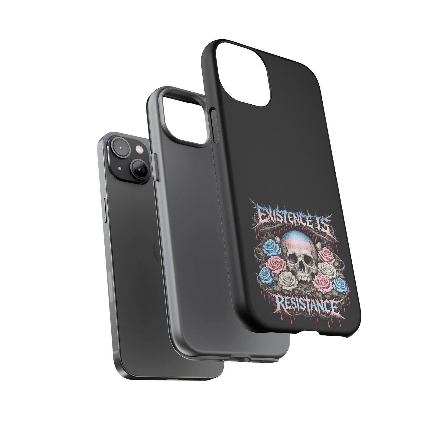 BLVCK // Existence Is Resistance - iPhone Case