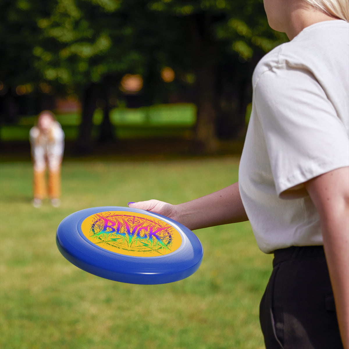 BLVCK // Good Puppy - Dog Toy // Neon Visibility Wham-O Frisbee