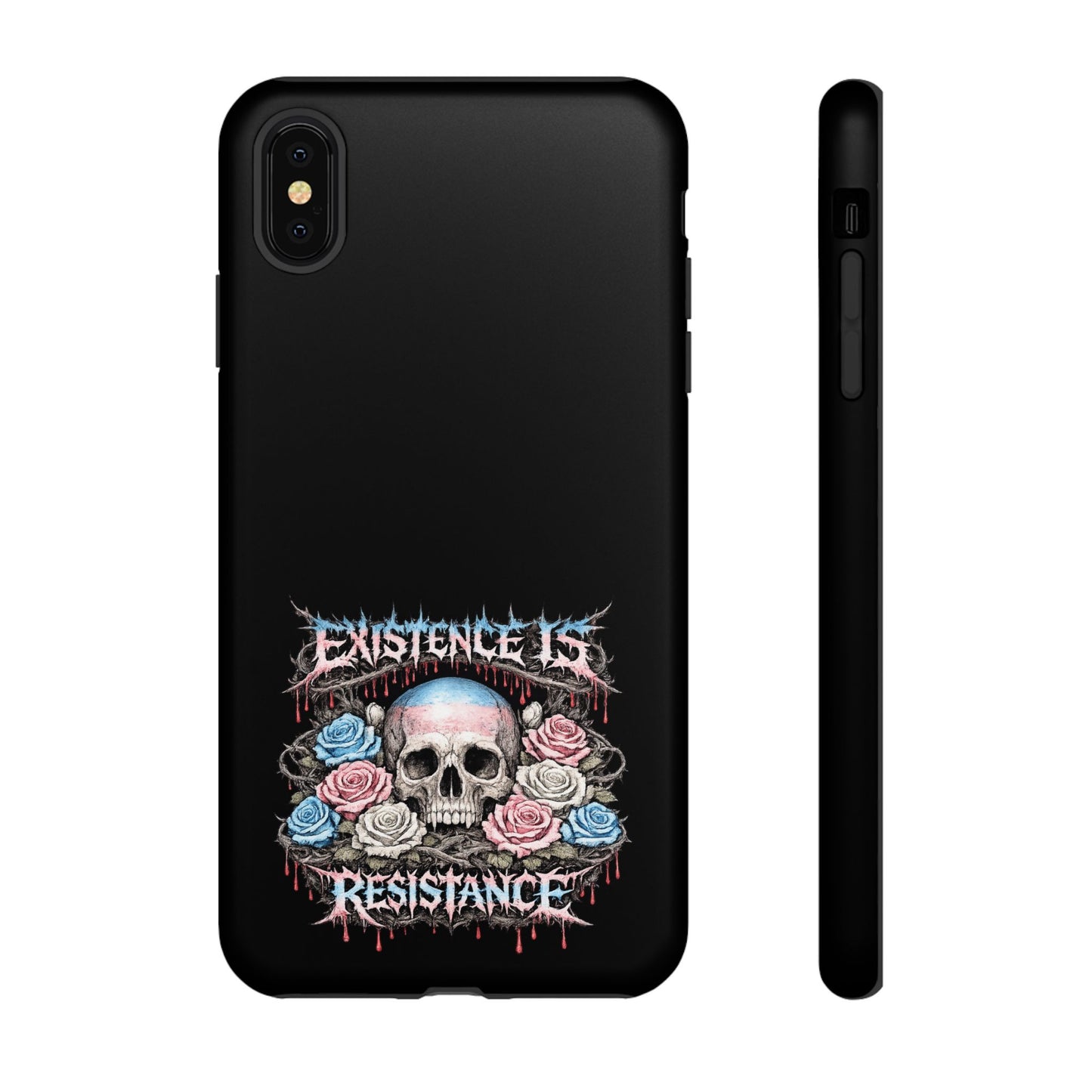BLVCK // Existence Is Resistance - iPhone Case