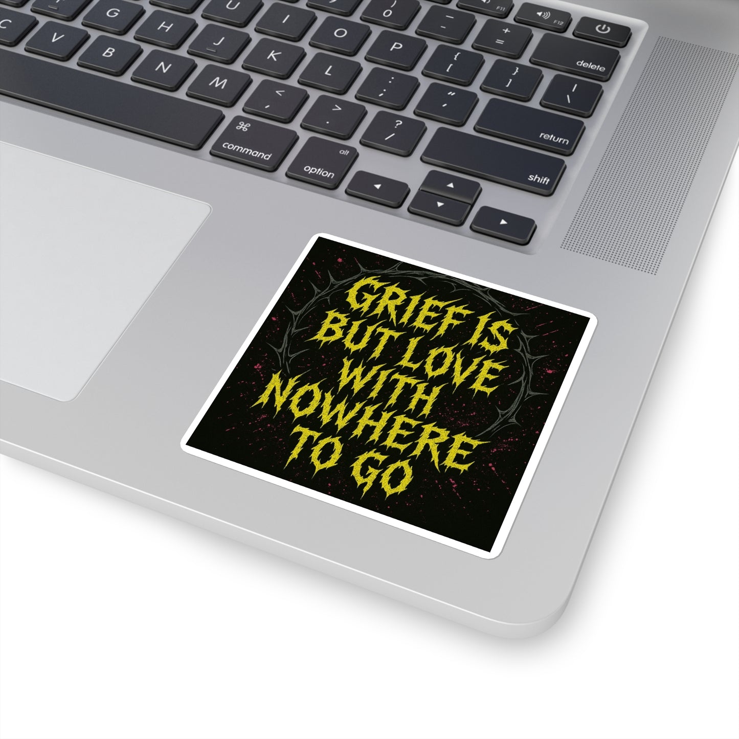 Love With Nowhere To Go // 2x2 BLVCK Sticker