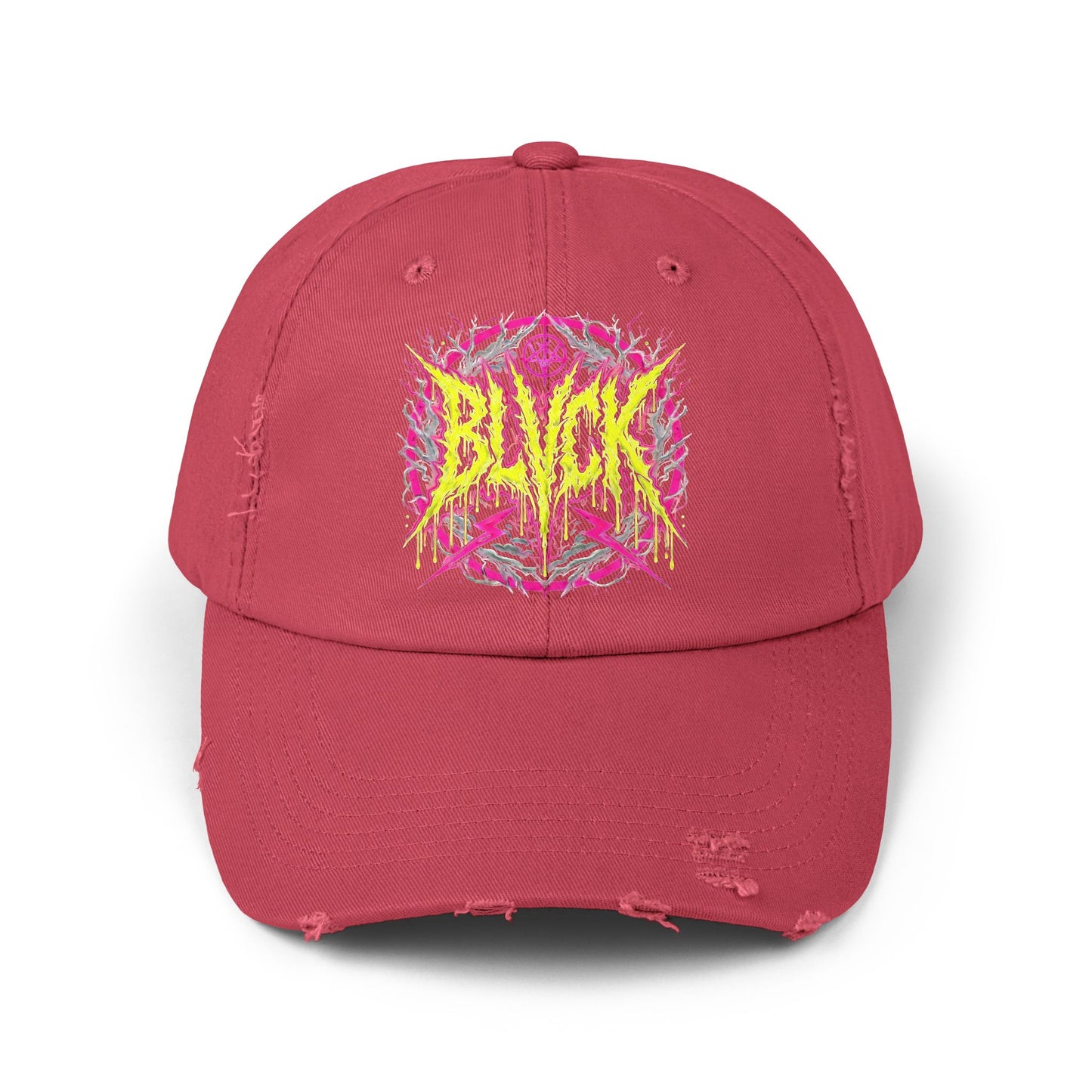 BLVCK Sigil // Distressed Cap