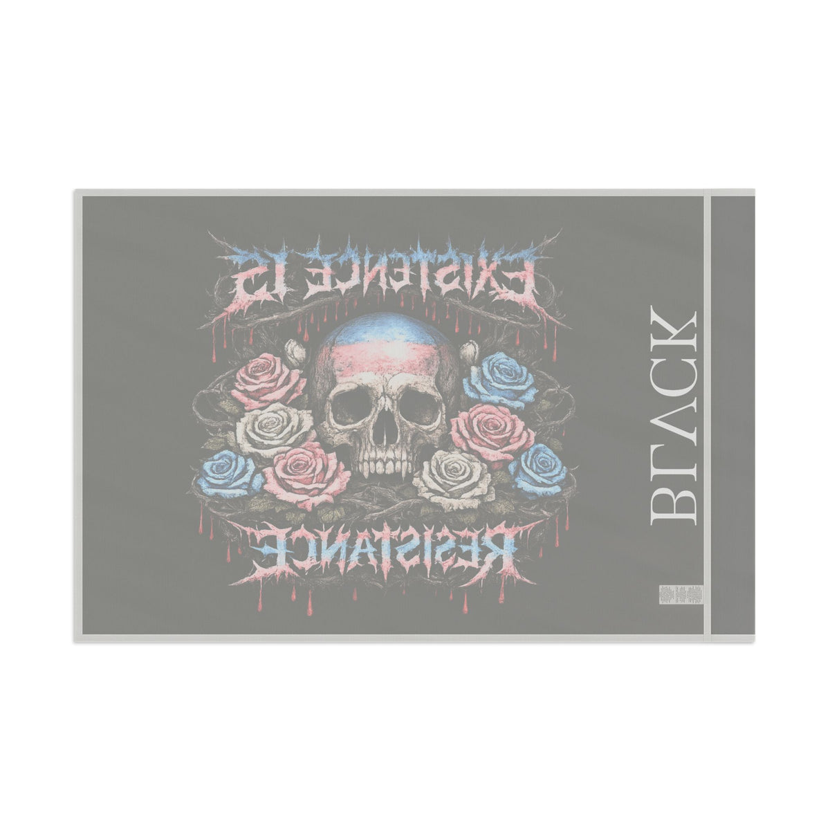 BLVCK Flag // Existence Is Resistance Edition