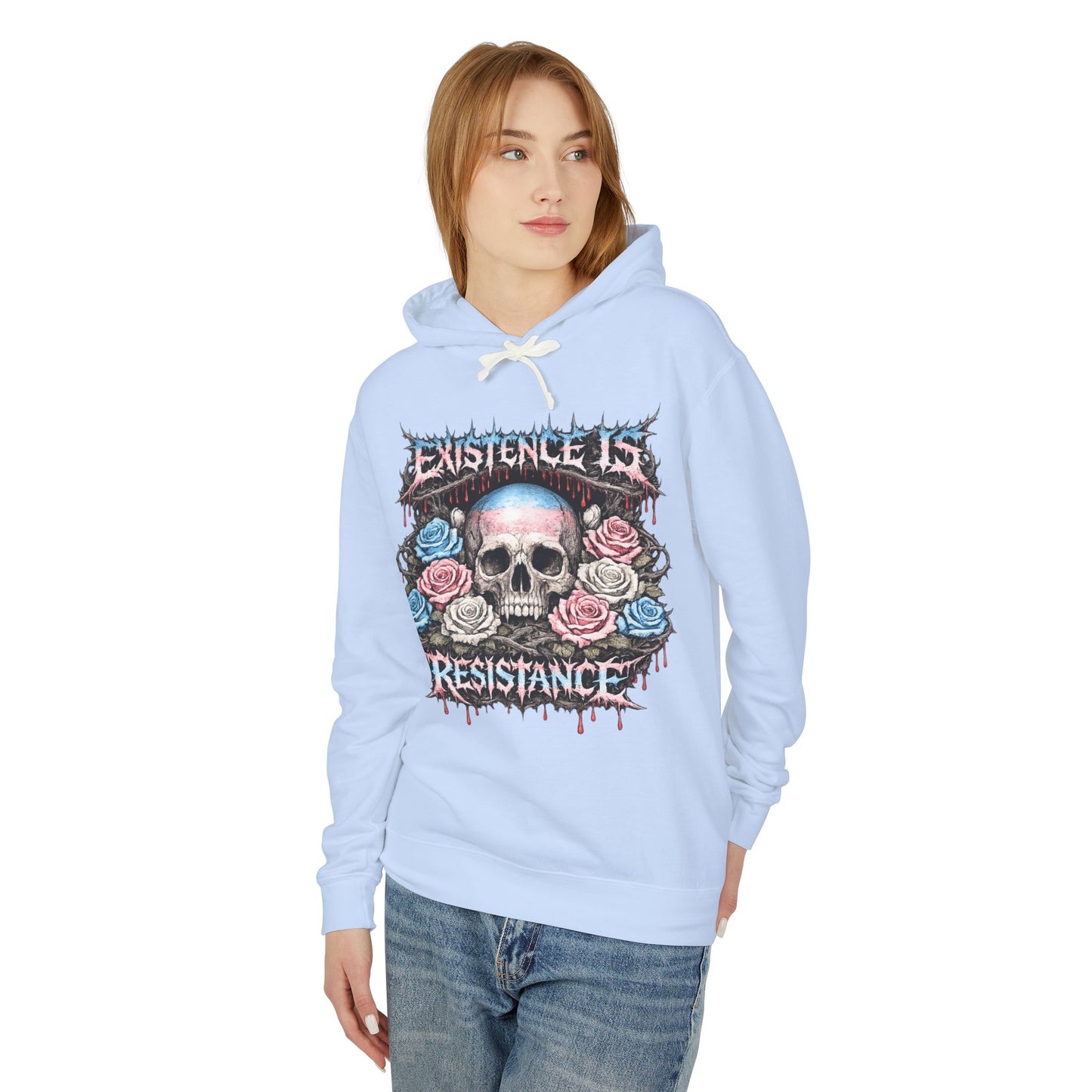 BLVCK // Existence Is Resistance Pride Hoodie