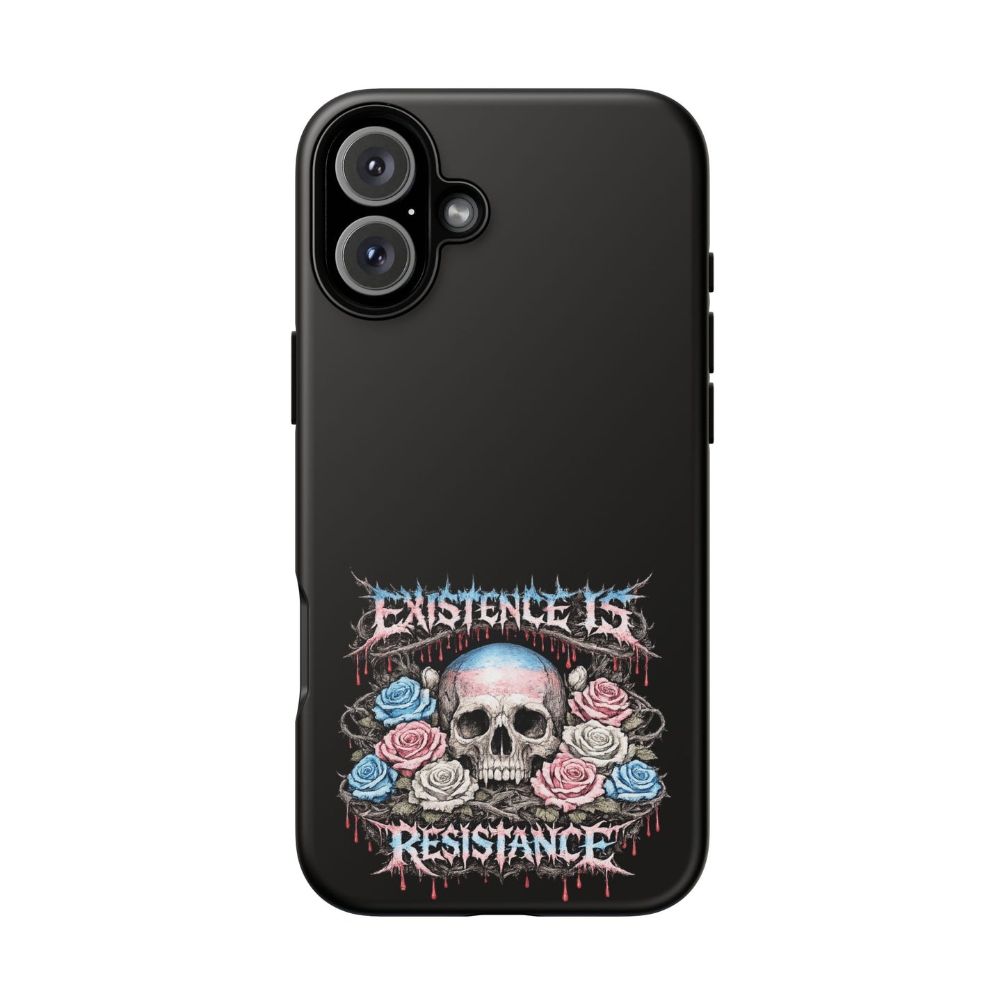 BLVCK // Existence Is Resistance - iPhone Case