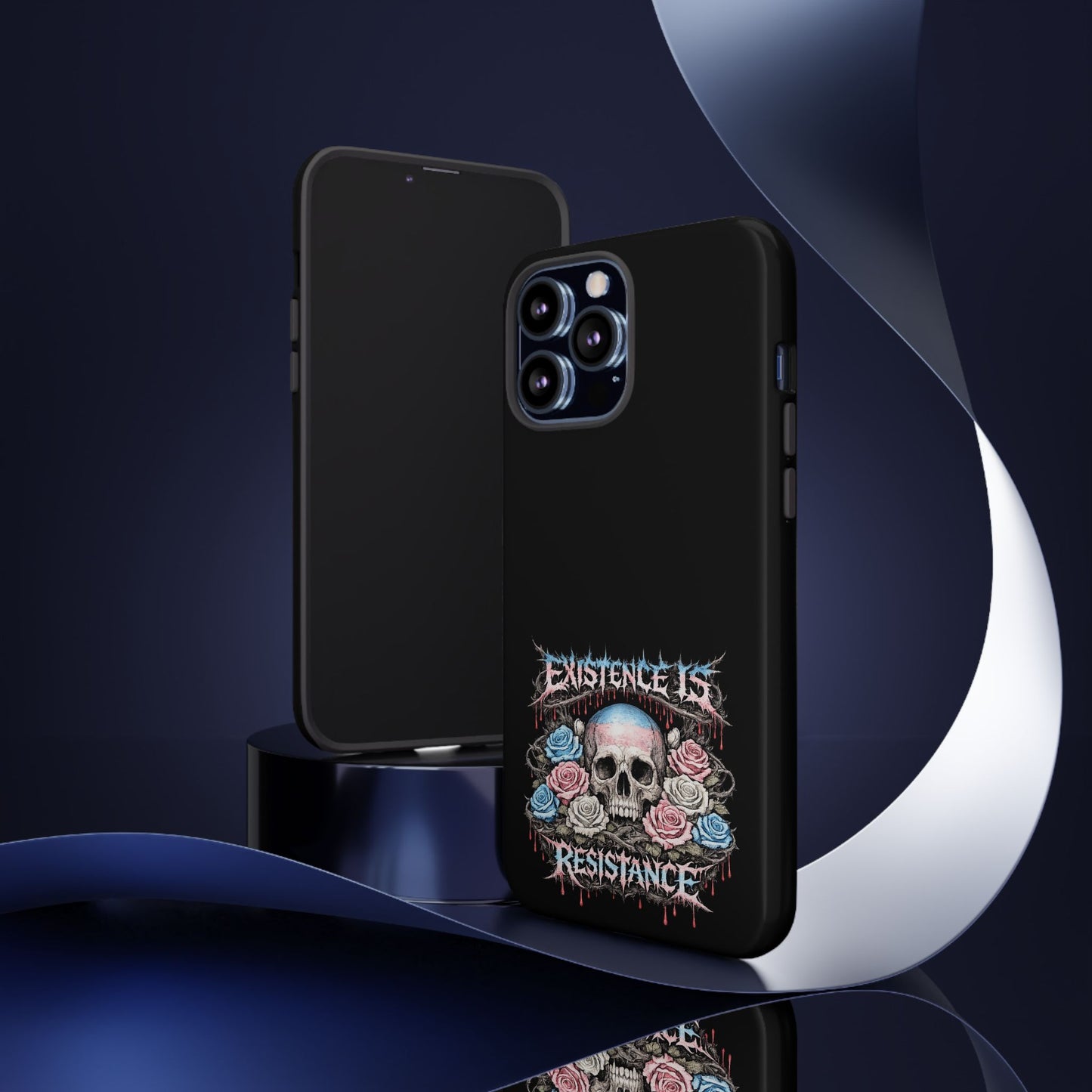 BLVCK // Existence Is Resistance - iPhone Case