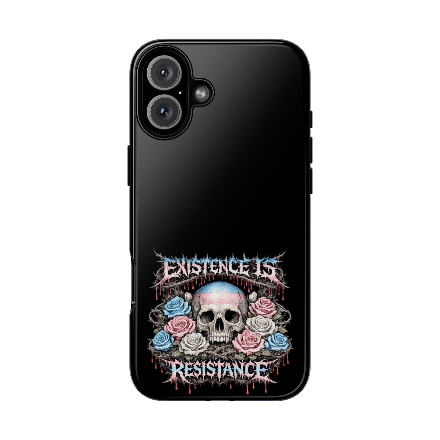 BLVCK // Existence Is Resistance - iPhone Case