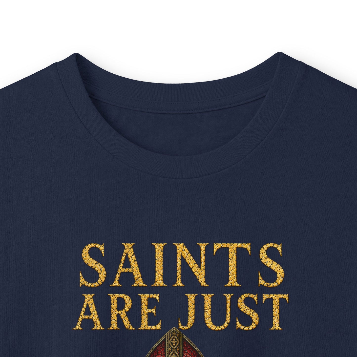 BLVCK // Saints Are Just Corpses - Long Sleeve Cotton Tee