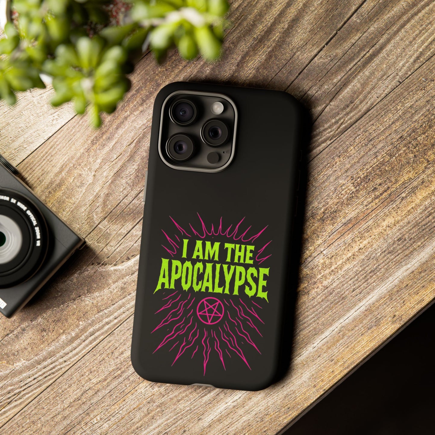 BLVCK // I Am The Apocalypse - iPhone Case