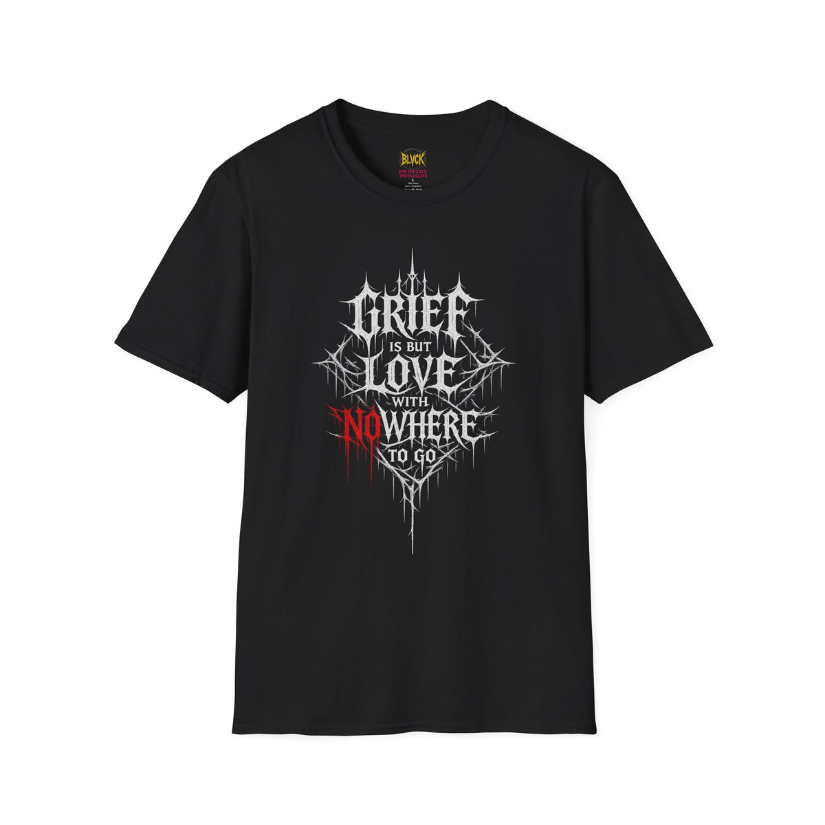 Grief Is Love // BLVCK Mourning Tee