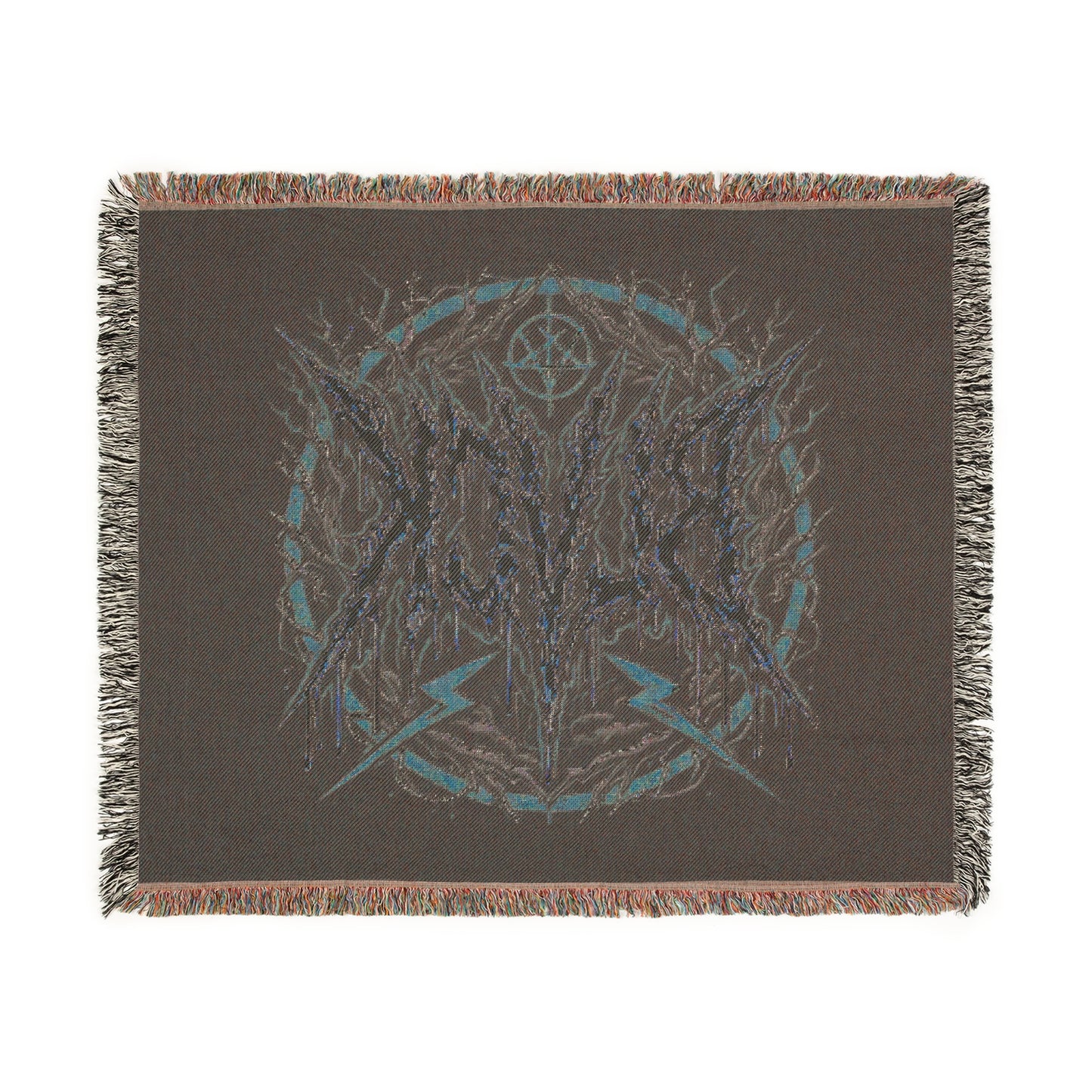 BLVCK Woven Blanket // Neon Inferno Edition