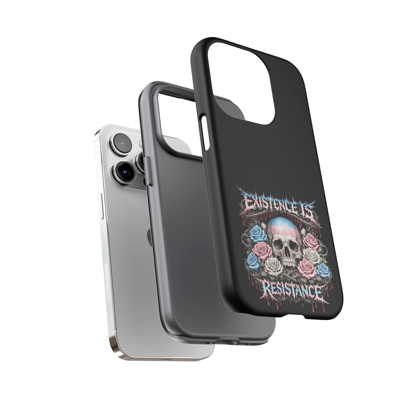 BLVCK // Existence Is Resistance - iPhone Case