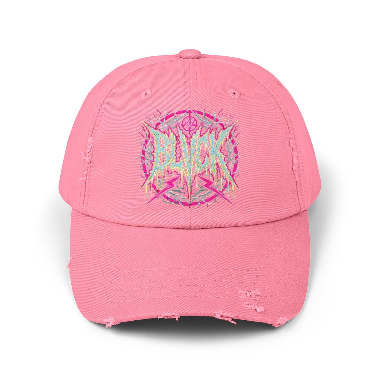 BLVCK // Transmutation Sigil - Distressed Cap