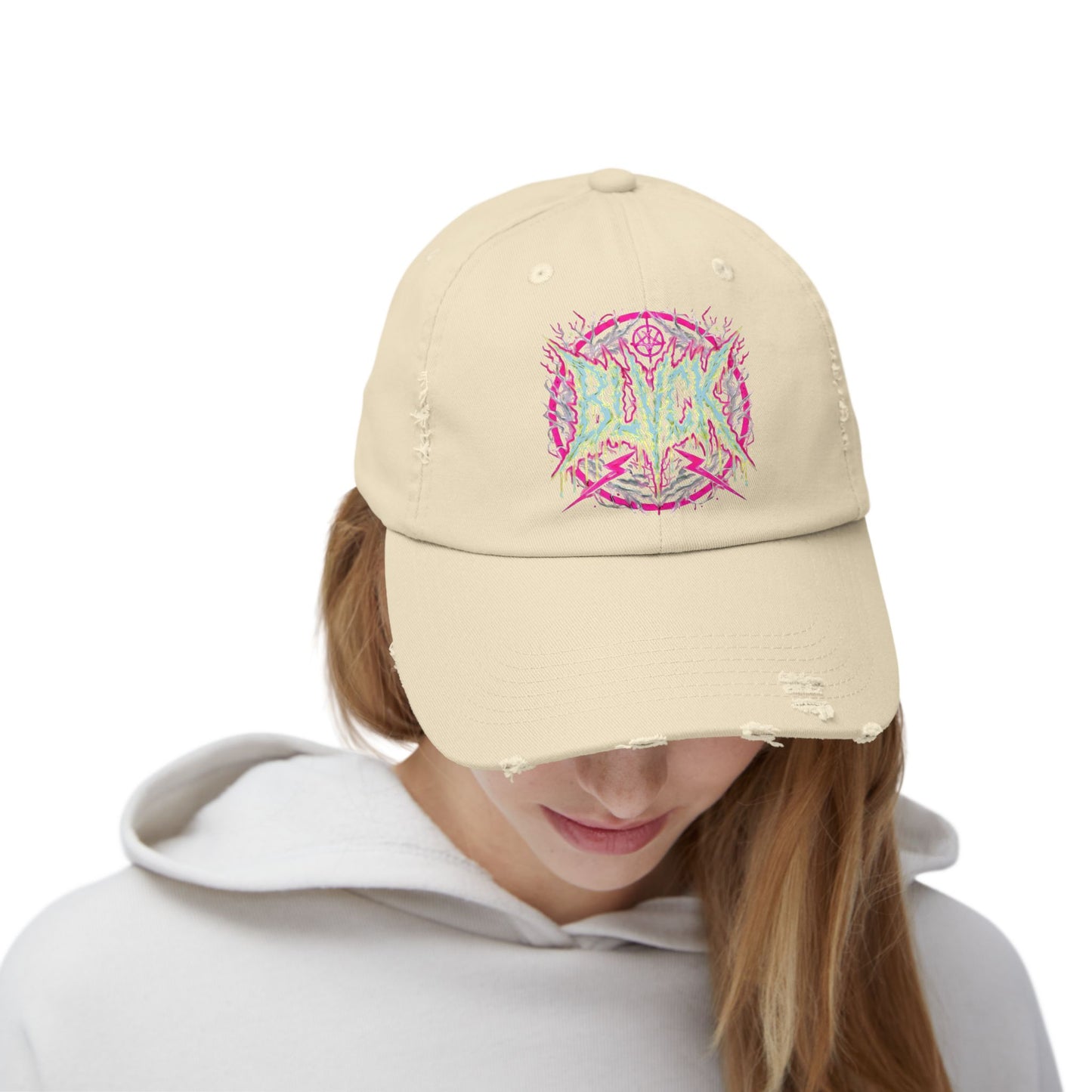 BLVCK // Transmutation Sigil - Distressed Cap