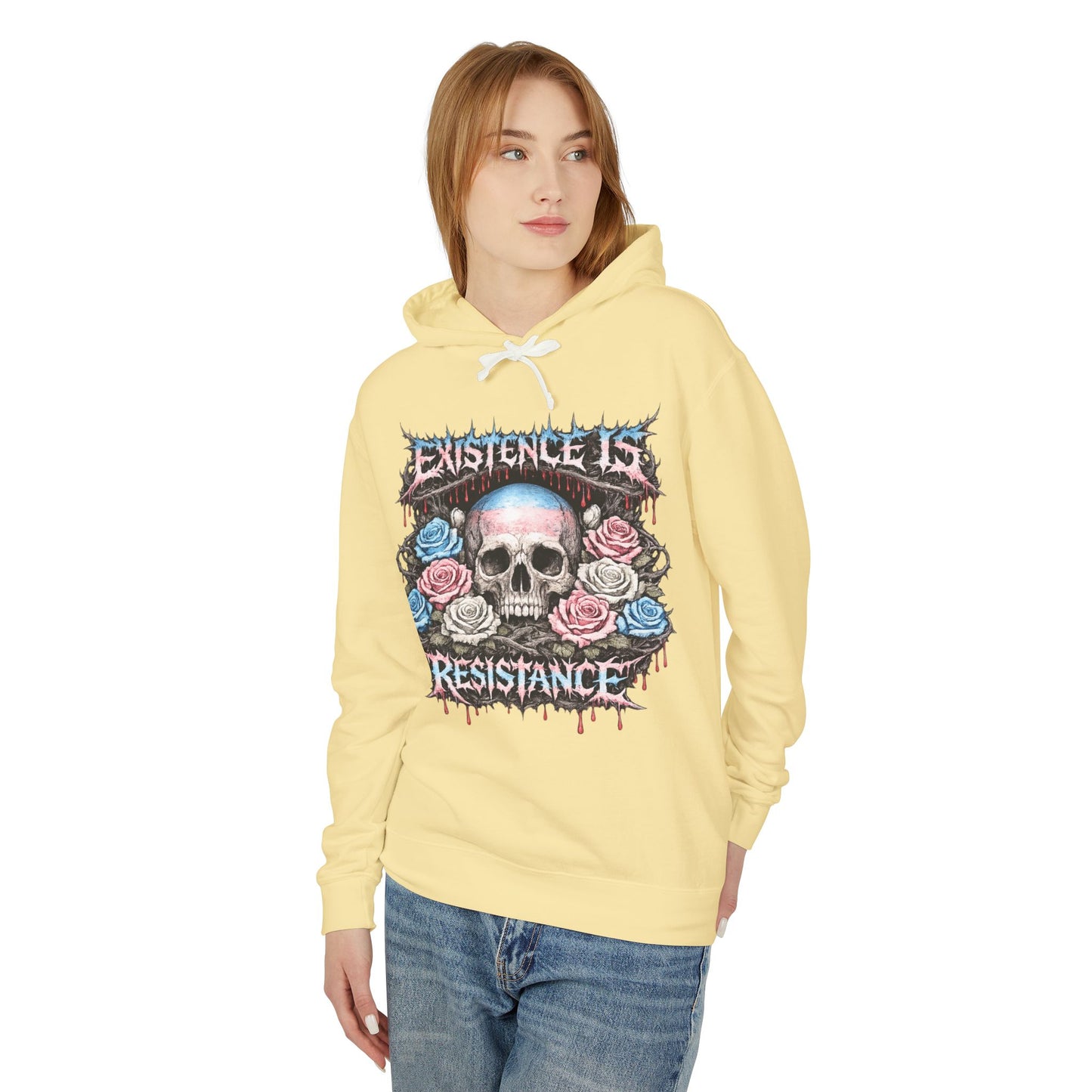 BLVCK // Existence Is Resistance Pride Hoodie