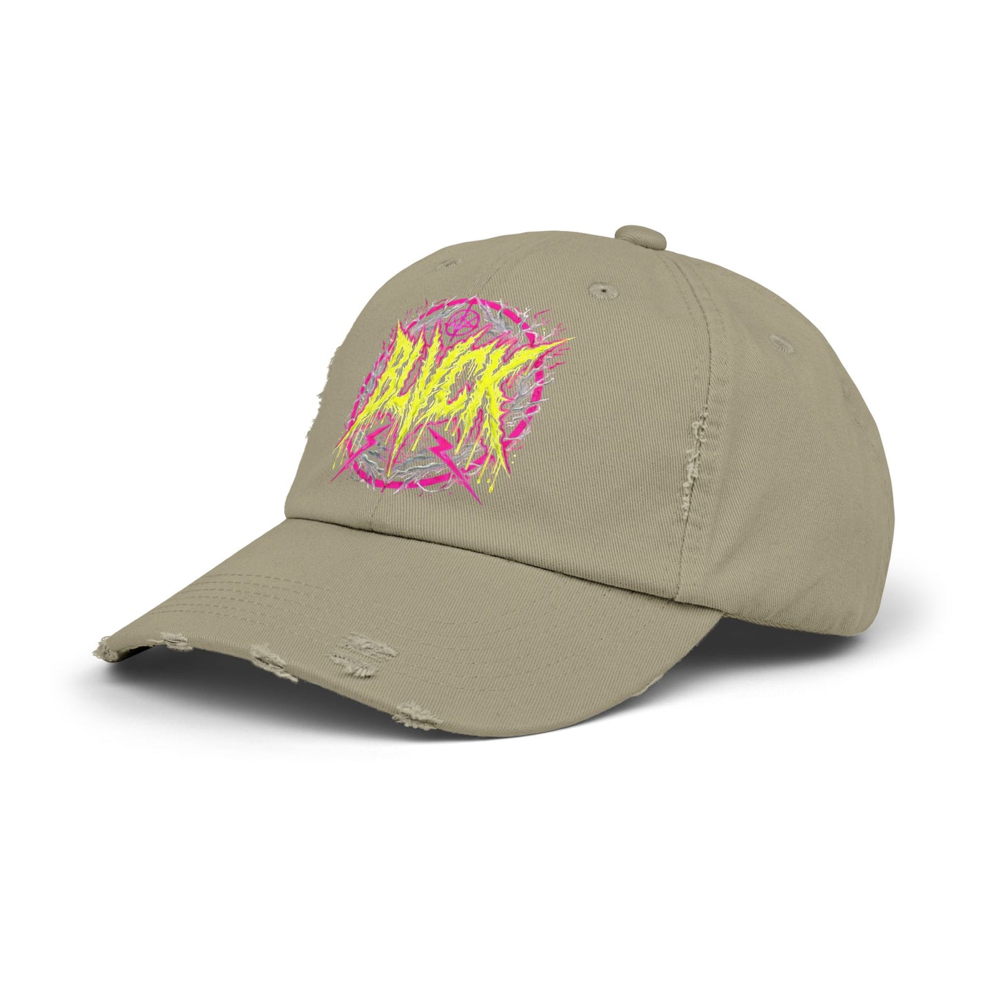 BLVCK Sigil // Distressed Cap