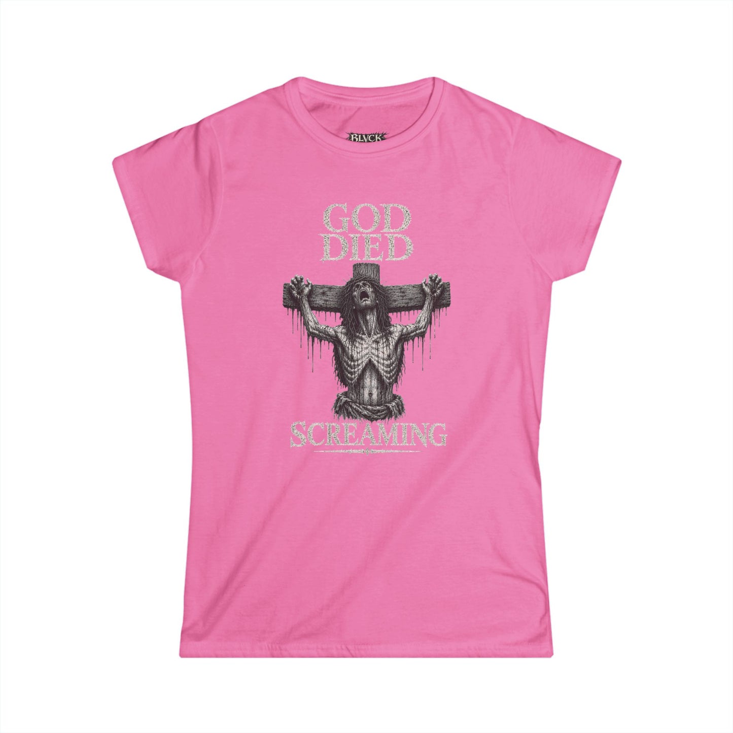 BLVCK // God Died Screaming - Women's Tee