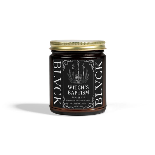 Witch's Baptism // Fraser Fur Scented Coconut Apricot Wax Candle