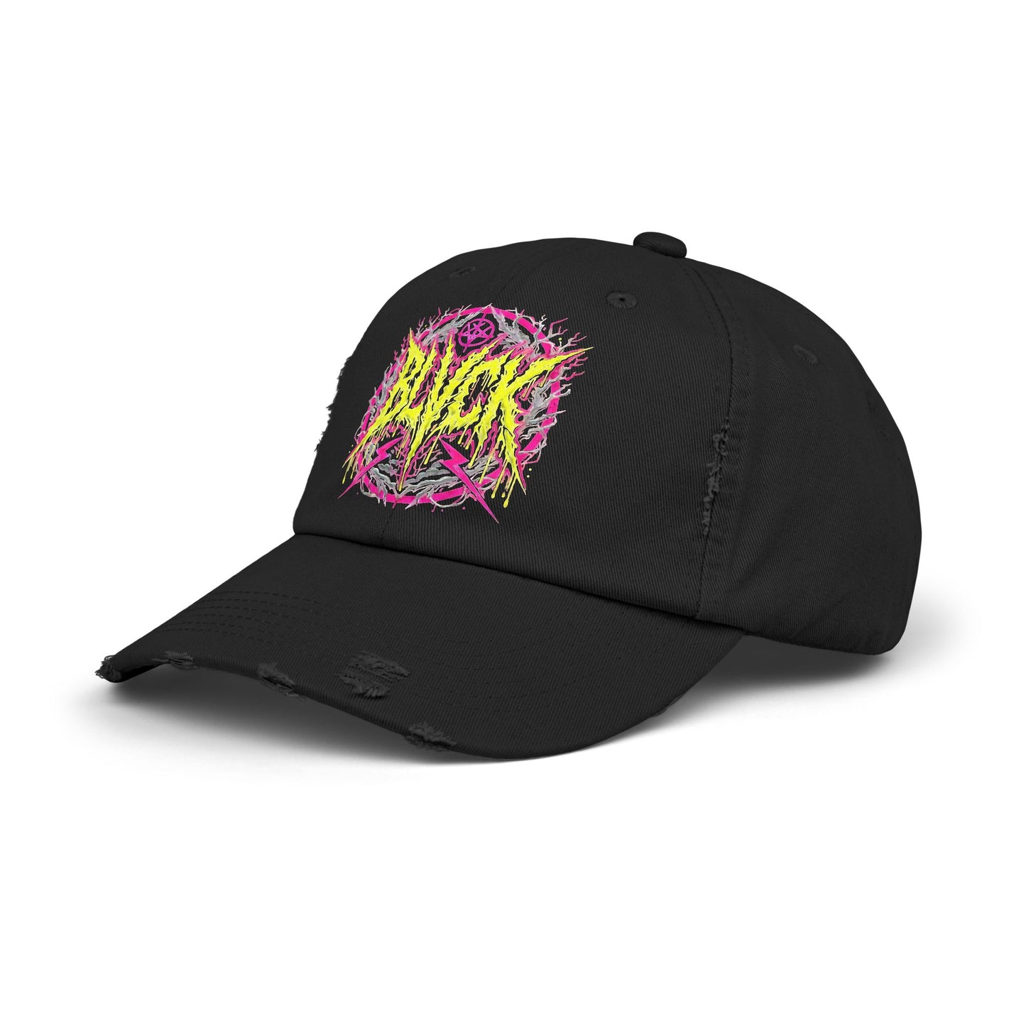 BLVCK Sigil // Distressed Cap