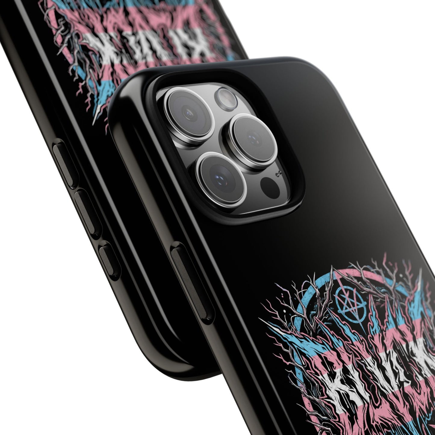 BLVCK // For the Gays, Theys & Slays (Trans Pride Edition) iPhone Case