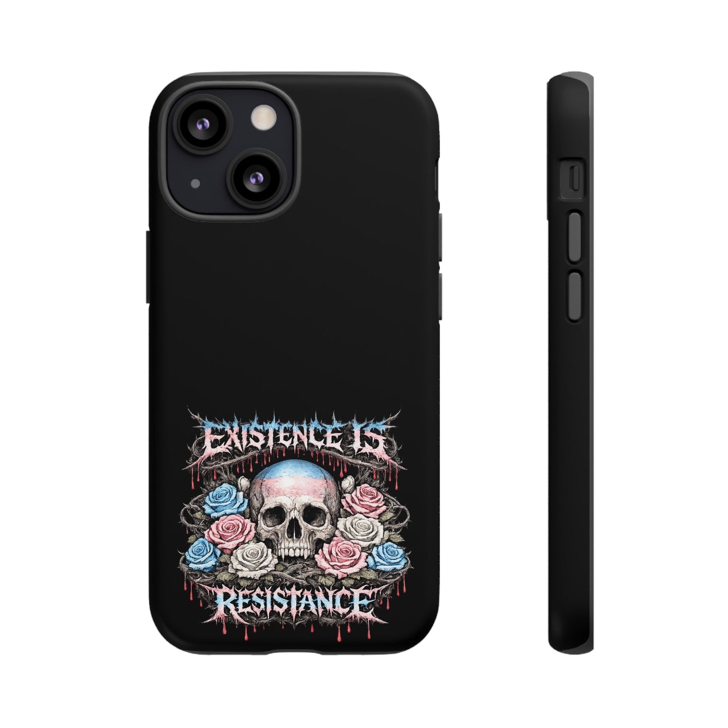 BLVCK // Existence Is Resistance - iPhone Case