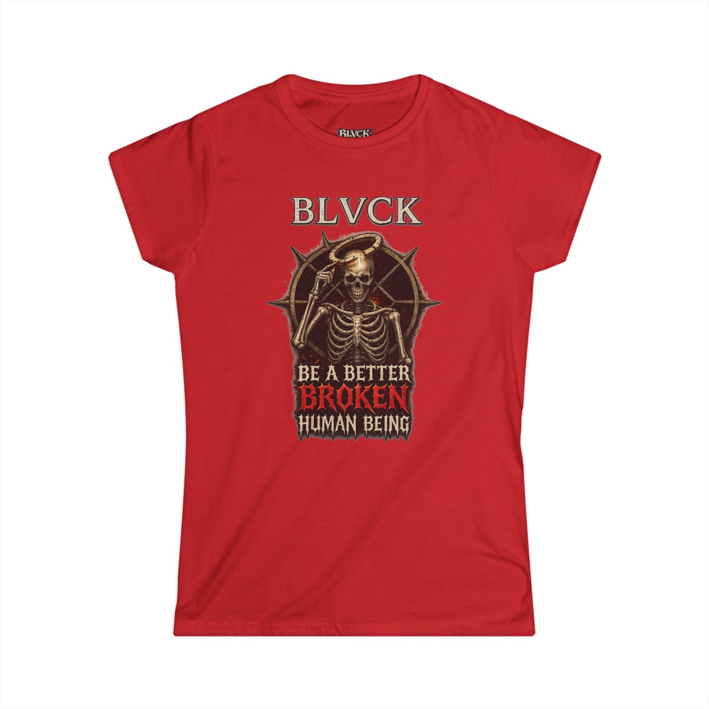 BLVCK // Better Broken Human Being - Women's Tee