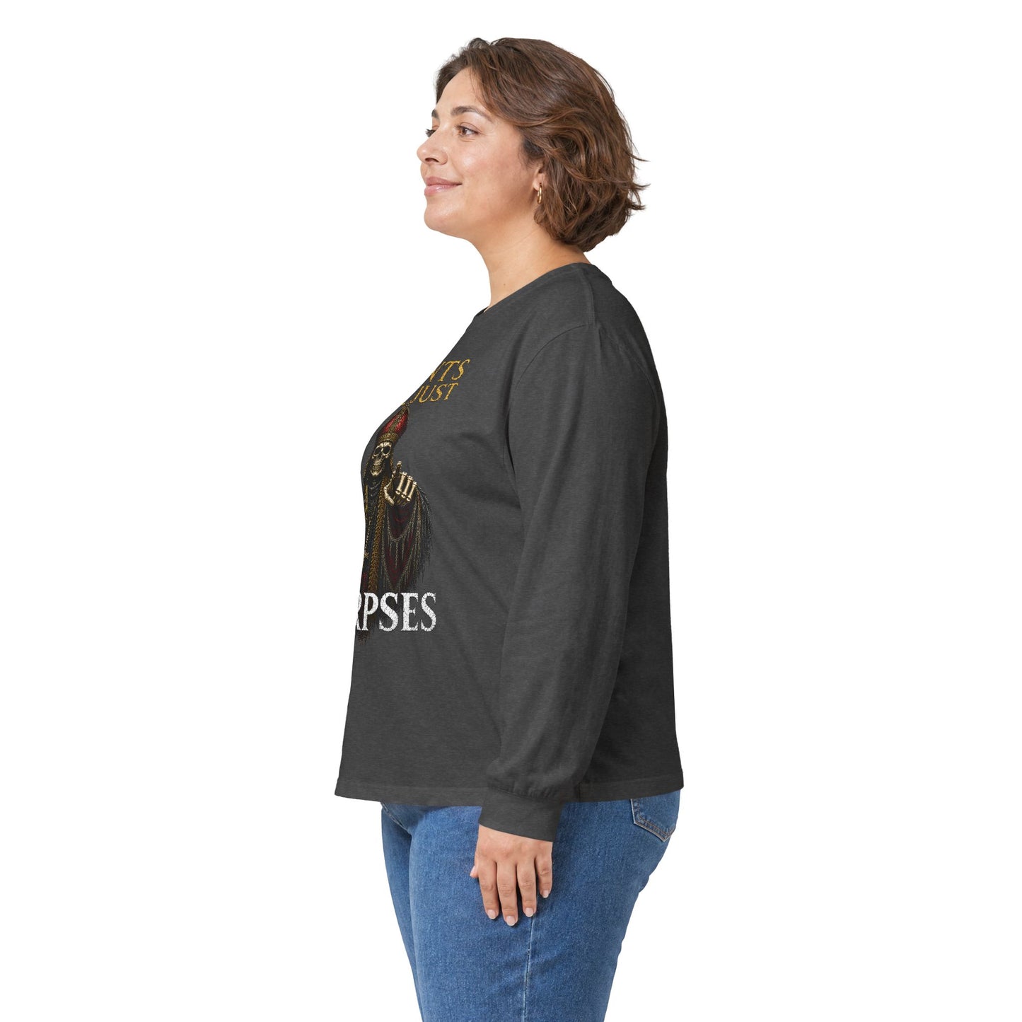 BLVCK // Saints Are Just Corpses - Long Sleeve Cotton Tee