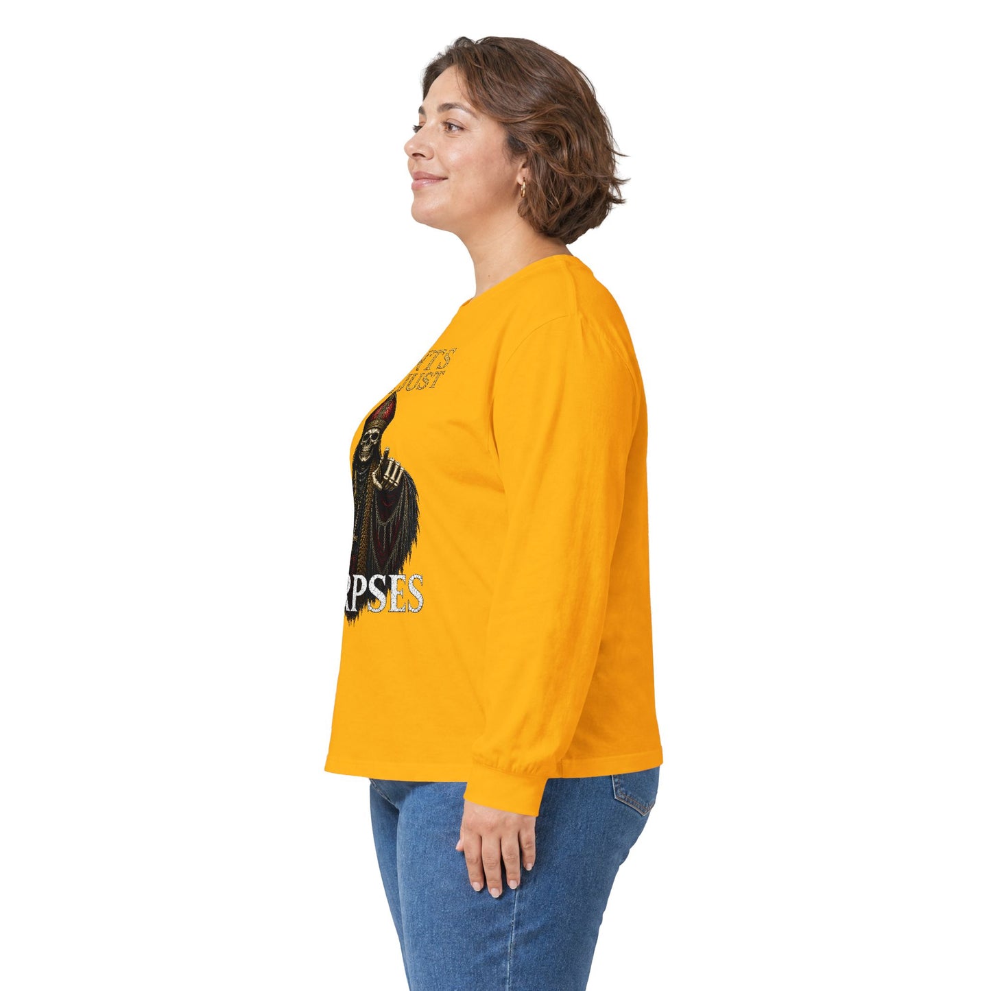 BLVCK // Saints Are Just Corpses - Long Sleeve Cotton Tee