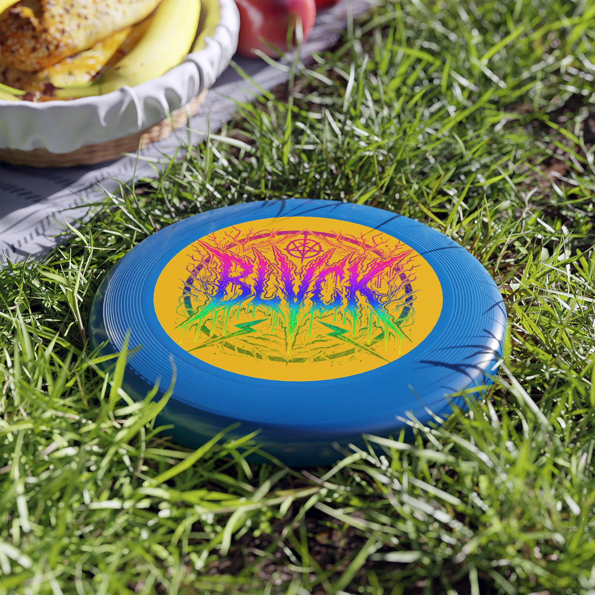 BLVCK // Good Puppy - Dog Toy // Neon Visibility Wham-O Frisbee