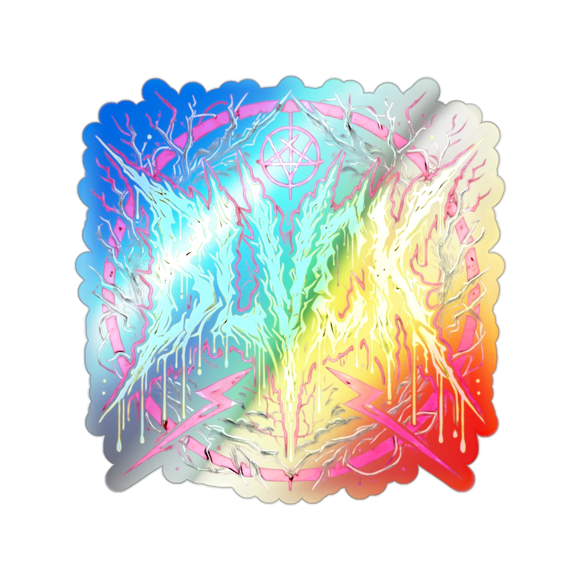 BLVCK Sigil // Holographic Sticker // Transmutation Edition