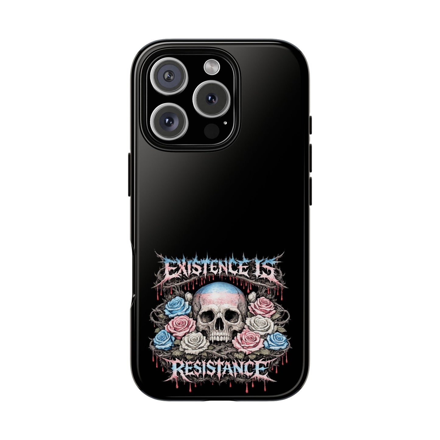 BLVCK // Existence Is Resistance - iPhone Case