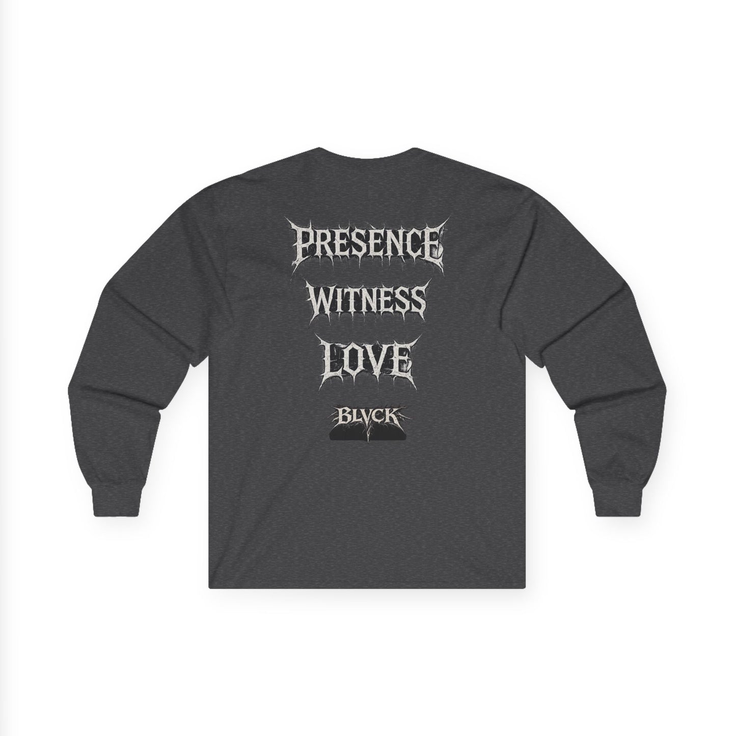 BLVCK // Better Broken Human Being - Long Sleeve Cotton Tee