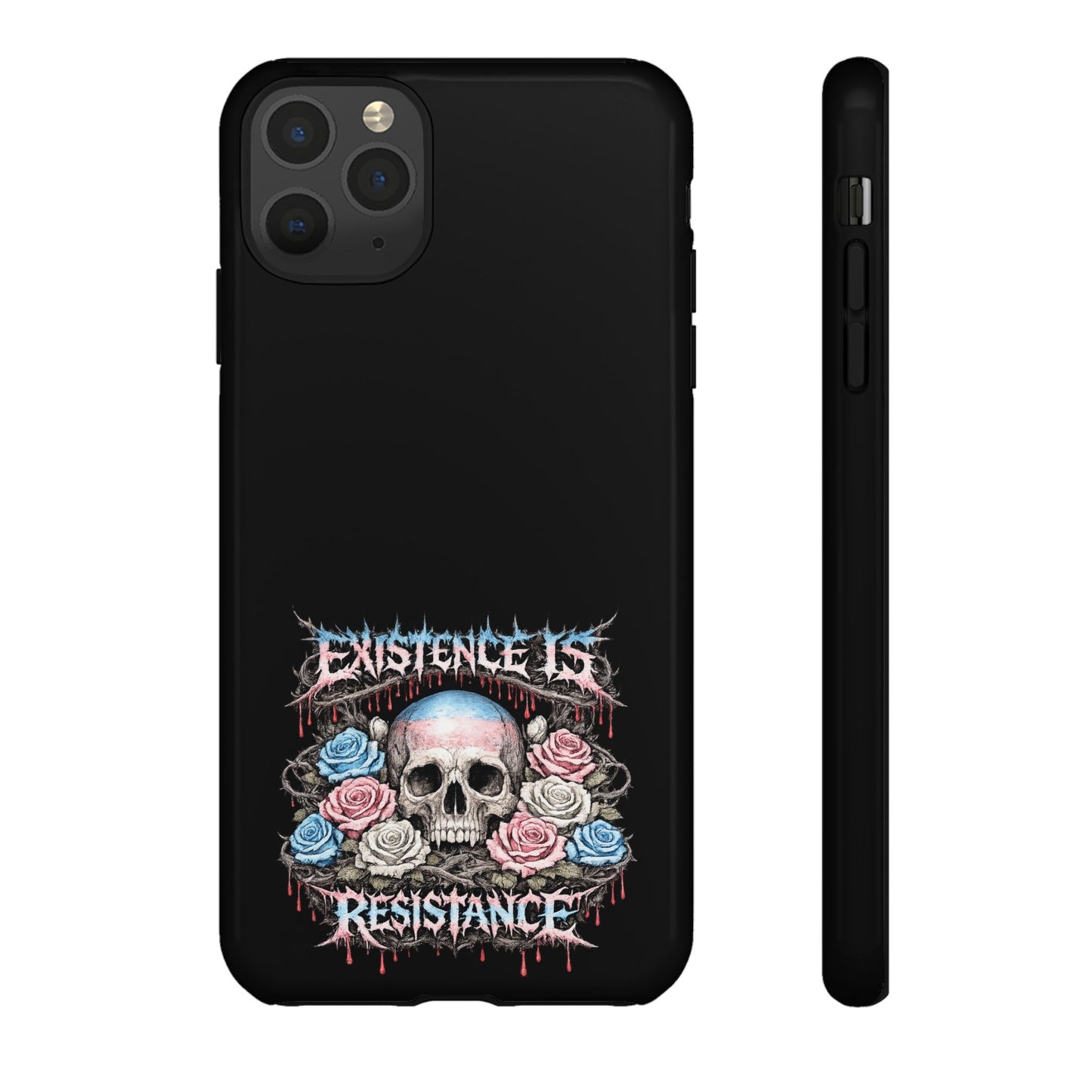 BLVCK // Existence Is Resistance - iPhone Case