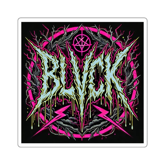 Transmutation Sigil // BLVCK Sticker - 2x2