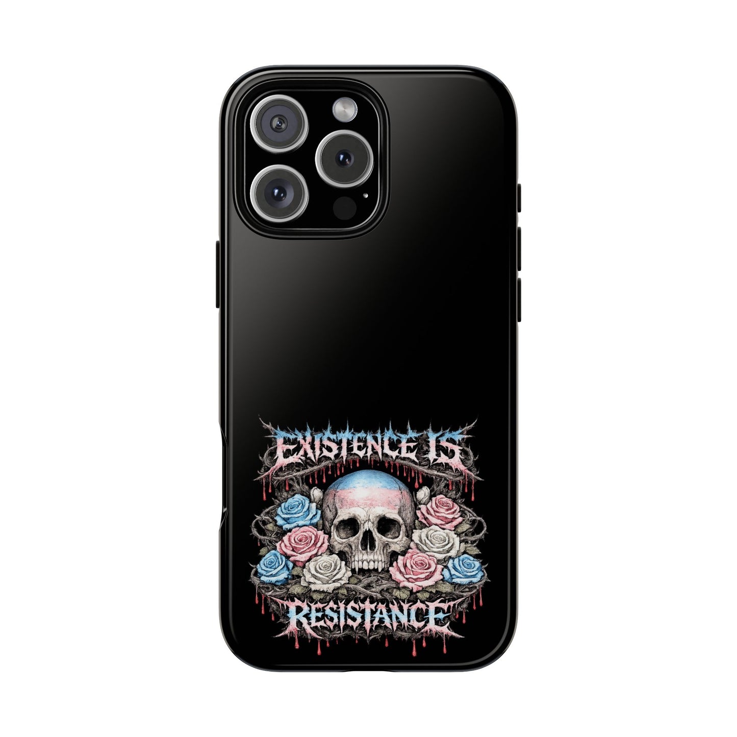 BLVCK // Existence Is Resistance - iPhone Case