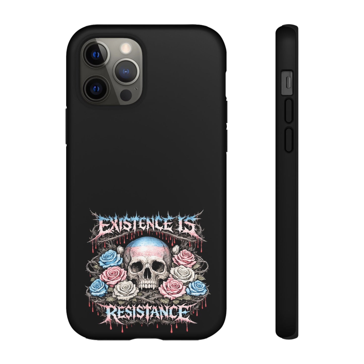 BLVCK // Existence Is Resistance - iPhone Case