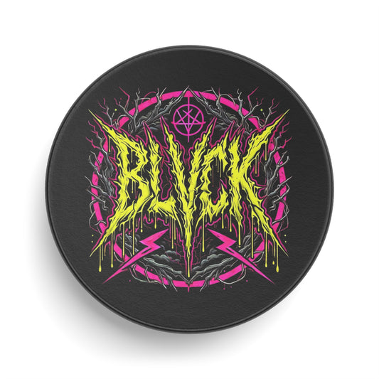 BLVCK // Neon Sigil // Hockey Puck