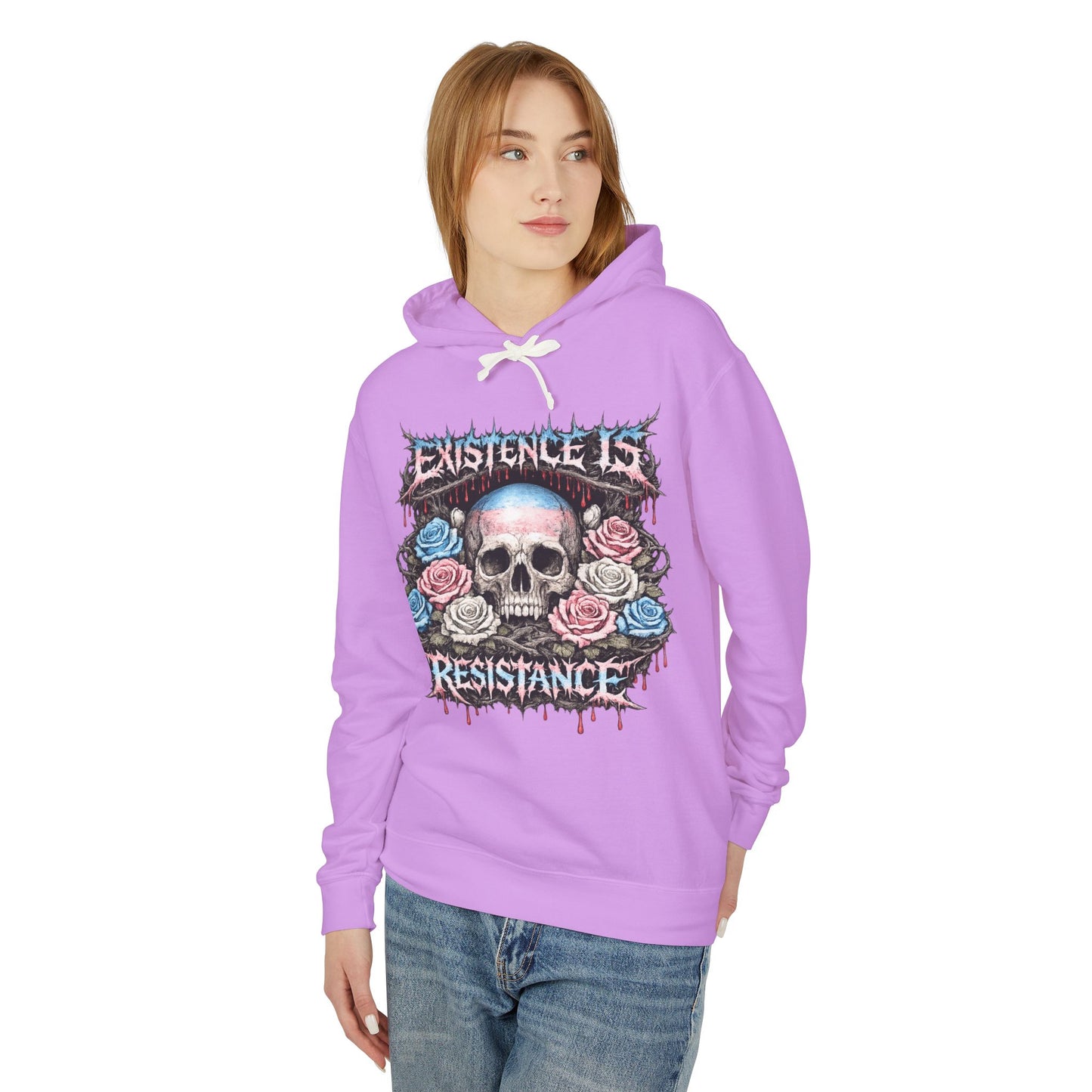 BLVCK // Existence Is Resistance Pride Hoodie