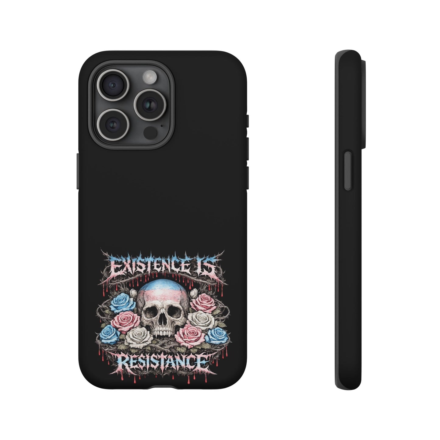 BLVCK // Existence Is Resistance - iPhone Case
