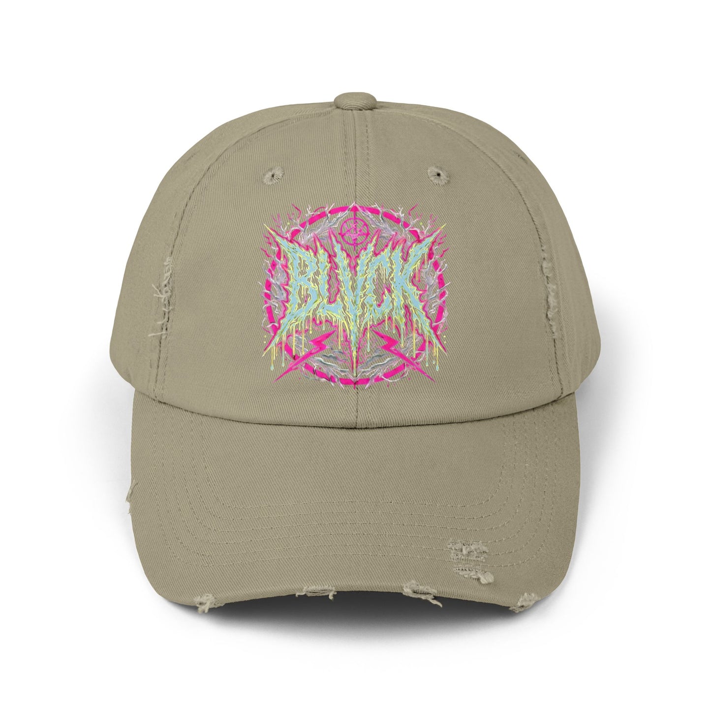 BLVCK // Transmutation Sigil - Distressed Cap