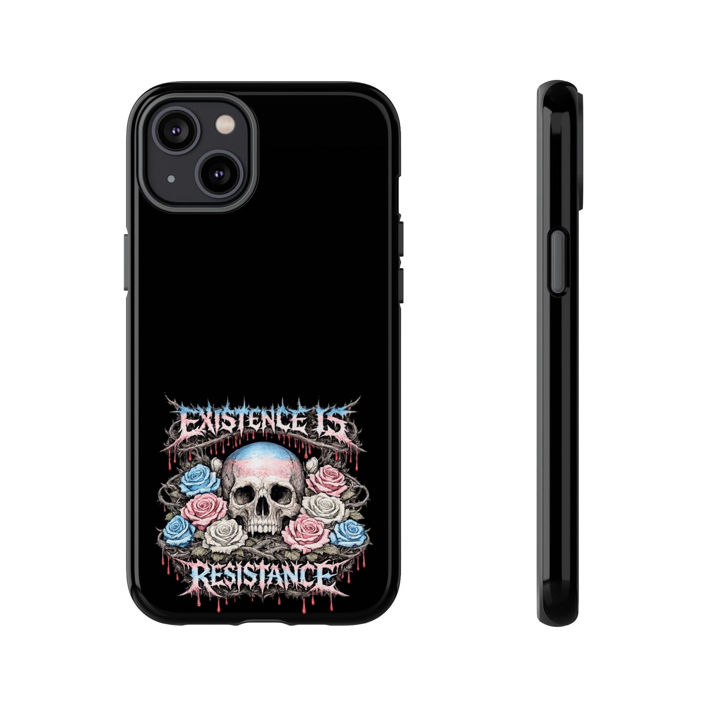 BLVCK // Existence Is Resistance - iPhone Case