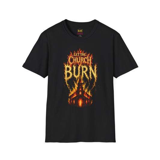 BLVCK // Let the Church BURN - Inferno Edition Tee