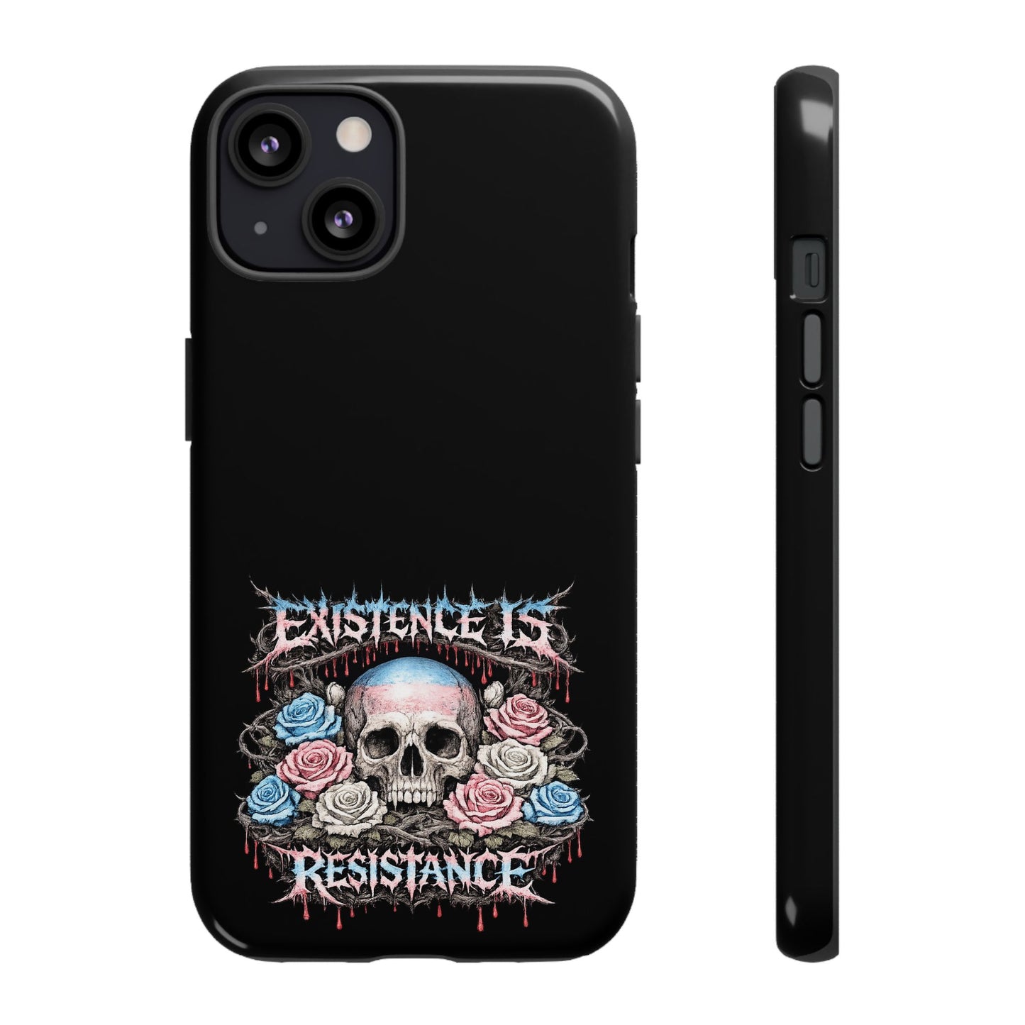 BLVCK // Existence Is Resistance - iPhone Case