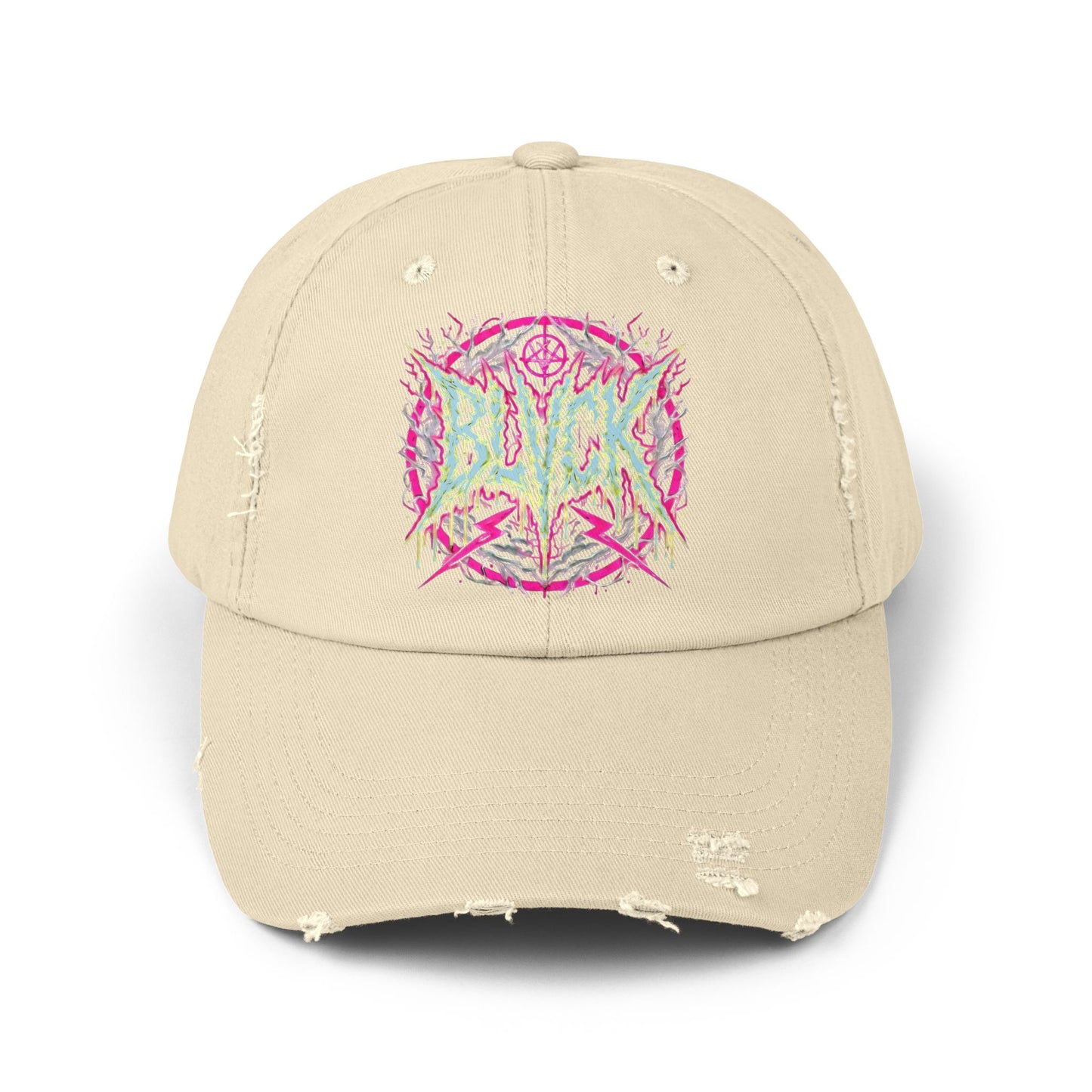 BLVCK // Transmutation Sigil - Distressed Cap