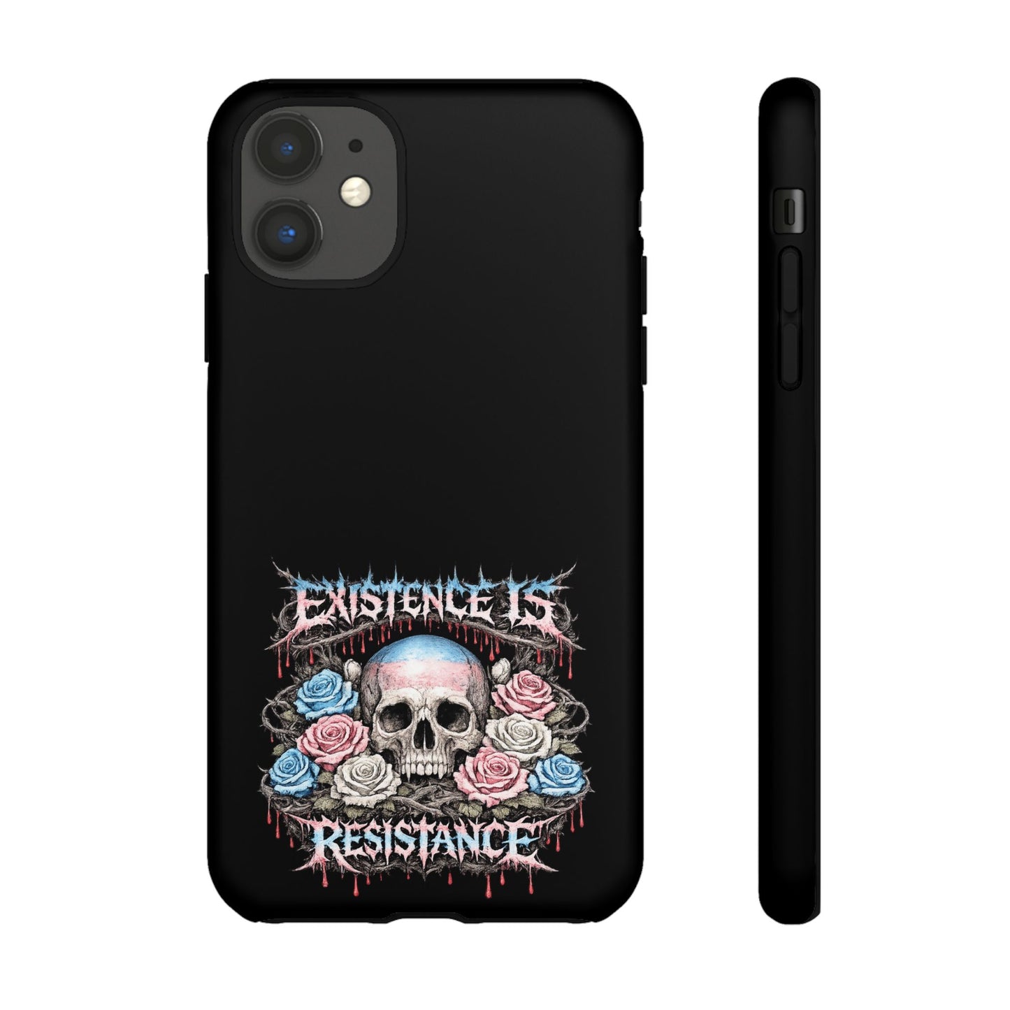BLVCK // Existence Is Resistance - iPhone Case