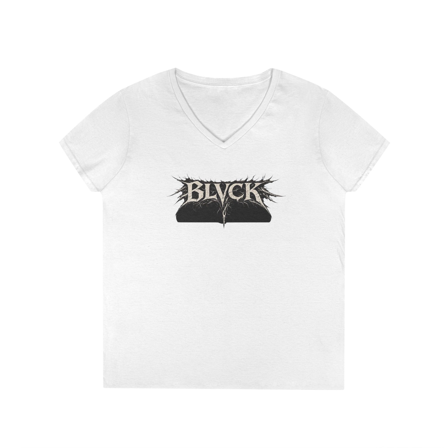 BLVCK // Presence - Witness - Love Women's V-Neck Tee