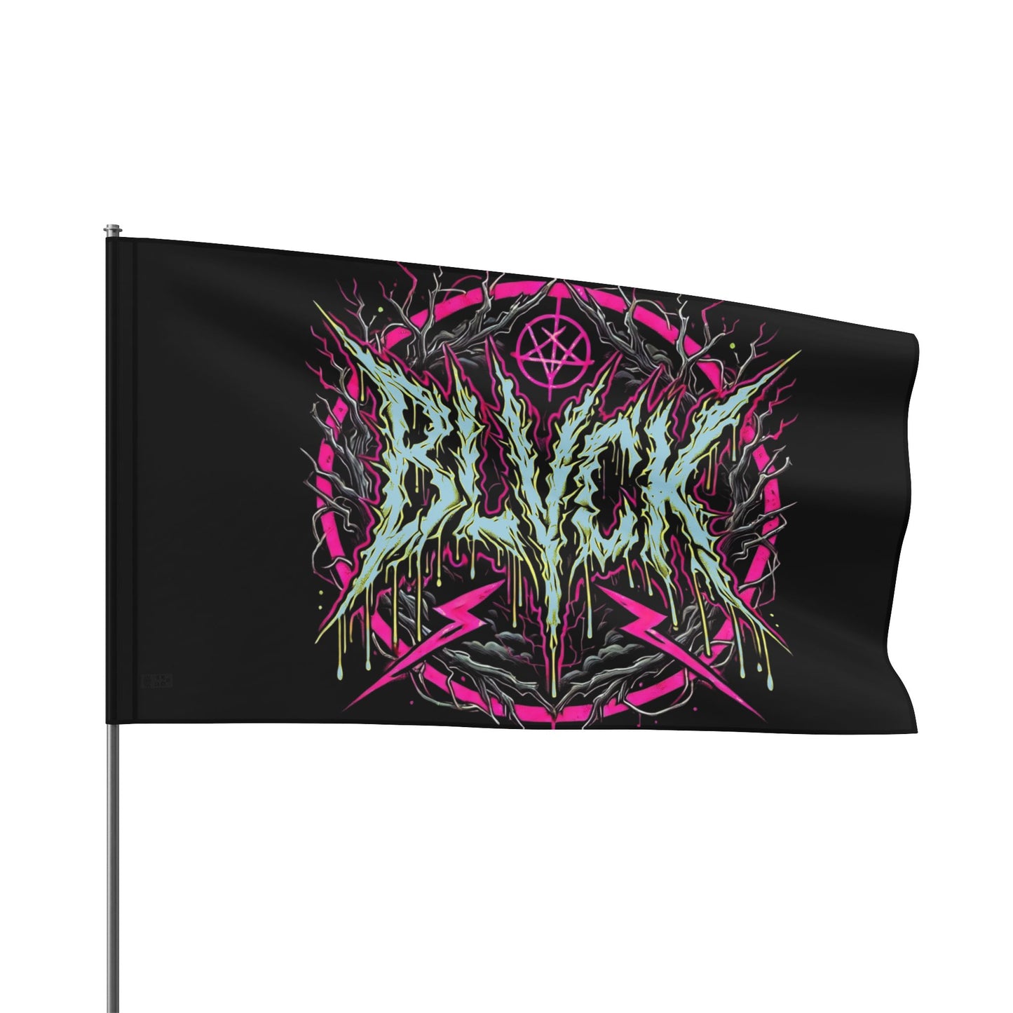 BLVCK Sigil Flag // Transmutation Edition