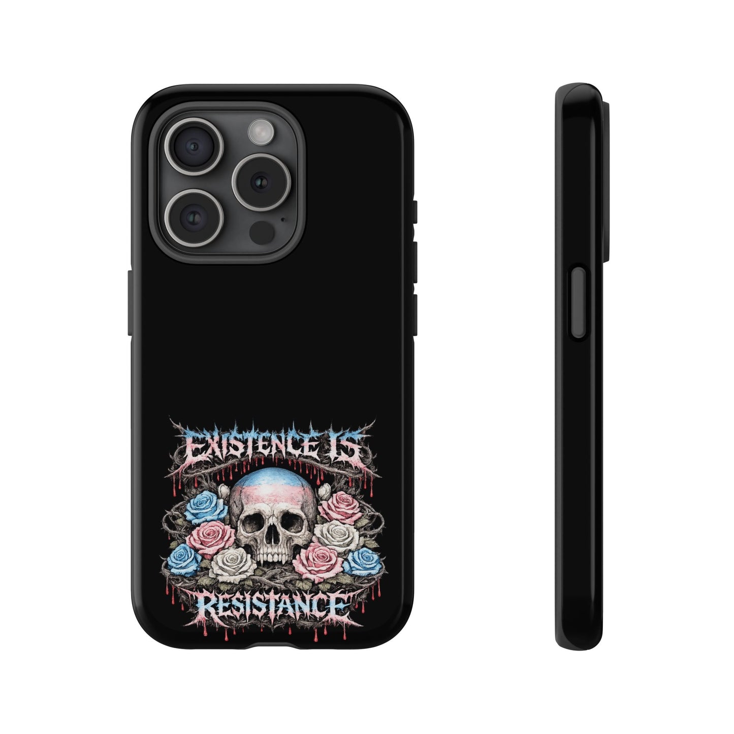 BLVCK // Existence Is Resistance - iPhone Case