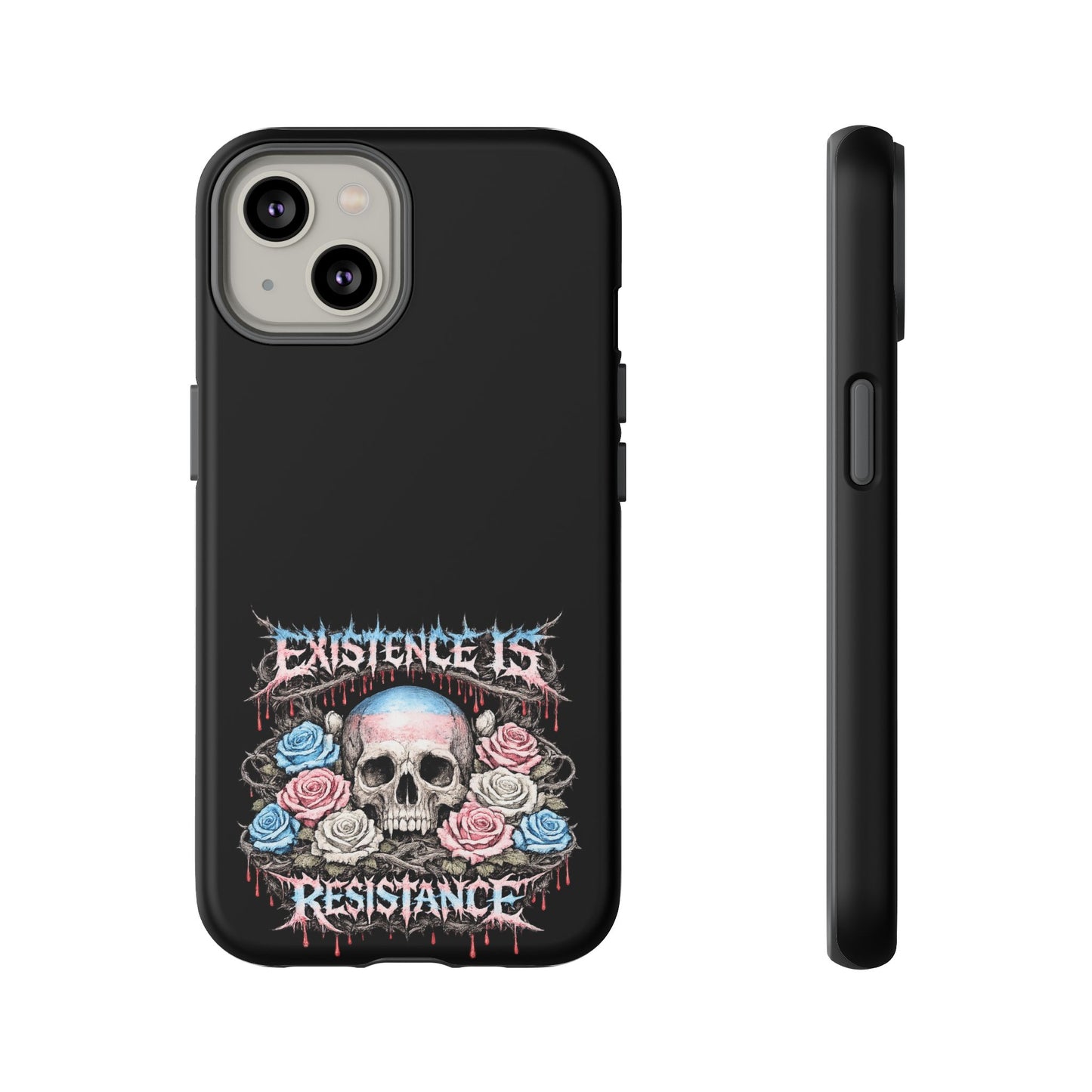 BLVCK // Existence Is Resistance - iPhone Case
